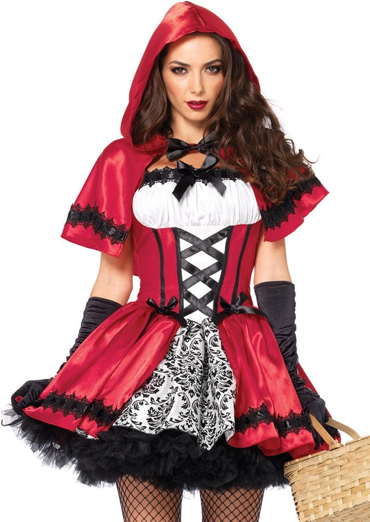 Leg Avenue Women's Gothic Red Riding Hood Costume